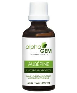 Aubépine (Crataegus laevigata) bourgeon BIO, 50 ml
